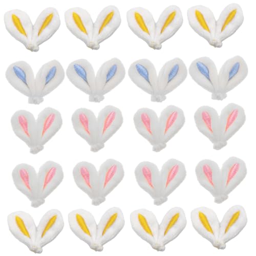 Hemobllo 30Stücke Mini Kaninchenohren Haarnadeln Niedliche DIY Haarschmuck Accessoires für Hasenohr Charms zum Basteln von Kostümen und Handwerksprojekten von Hemobllo