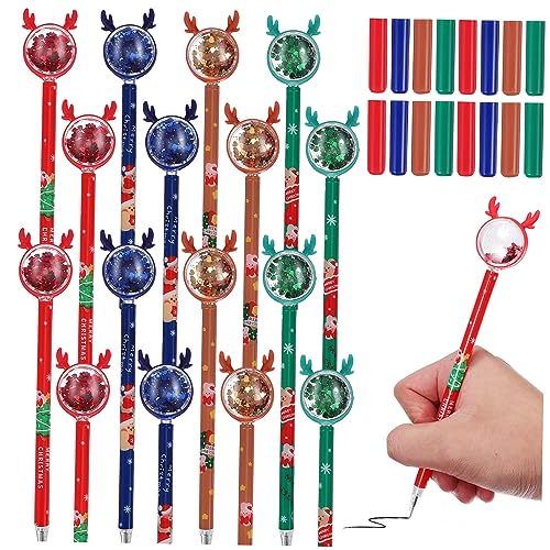 Hemobllo 36 Stück Teiliges Weihnachts Gelstift mit Feiner Spitze Bunter Design Kugelschreiber Glattes Schreiben Festliche Büro und Schulstifte als Weihnachtsmitbringsel Hemobllo 36 Stück Teiliges Weihnachts Gelstift mit Feiner Spitze Bunter Design Kugelschreiber Glattes Schreiben Festliche Büro und Schulstifte als Weihnachtsmitbringsel von Hemobllo