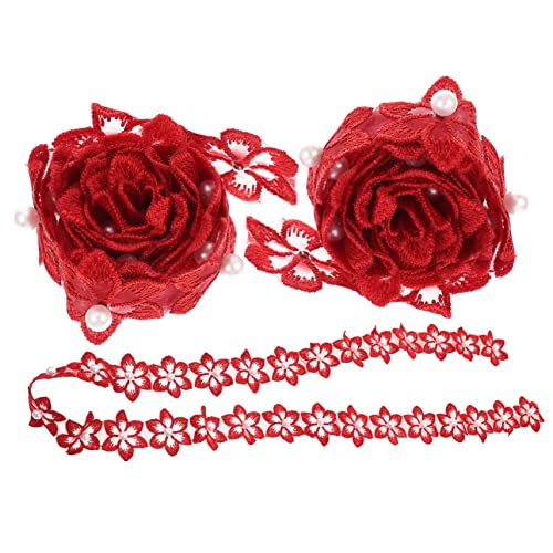 Hemobllo 3Stücke DIY Spitzenband Farbiges mit Perlen Wasserlöslich für Hochzeitsfeiern Heimdekoration Nähprojekte und Geschenkverpackungen Langlebig Hemobllo 3Stücke DIY Spitzenband Farbiges mit Perlen Wasserlöslich für Hochzeitsfeiern Heimdekoration Nähprojekte und Geschenkverpackungen Langlebig von Hemobllo