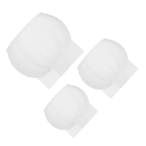 Hemobllo 3Stücke Halloween Kürbis Silikonformen Gießformen für DIY Fondant und Bastelideen für Festliche Dekorationen und Cupcake Topper von Hemobllo