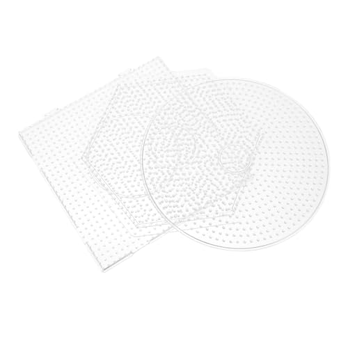 Hemobllo 3Stücke Teiliges Kunststoffperlen Steckplatten für DIY Vorlagen und Sechseckig für Basteln und Handwerk mit Sicherungsperlen Hemobllo 3Stücke Teiliges Kunststoffperlen Steckplatten für DIY Vorlagen und Sechseckig für Basteln und Handwerk mit Sicherungsperlen von Hemobllo