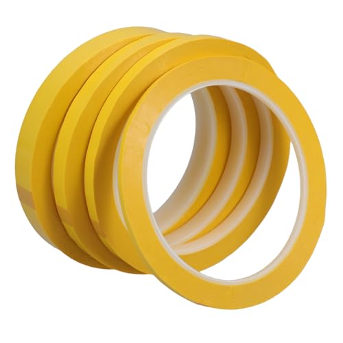 Hemobllo 4 Rollen Klebeband Sammelalbum Markieren Trocken Abwischbares Tafelband Etikett Werkzeug Hoch Reparatur Maske Isolieren Malen Isolierung Lang Das Haustier Yellow Hemobllo 4 Rollen Klebeband Sammelalbum Markieren Trocken Abwischbares Tafelband Etikett Werkzeug Hoch Reparatur Maske Isolieren Malen Isolierung Lang Das Haustier Yellow von Hemobllo
