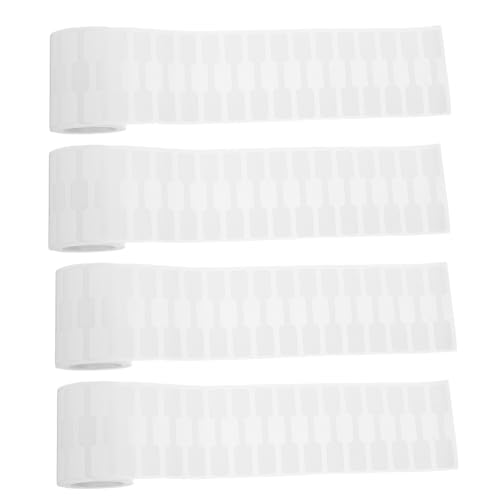 Hemobllo 4 Rollen Preisetiketten Aufkleber Selbstklebend Blanko Preisschilder aus Kraftpapier für Schmuck Beschreibbar Einfache Abziehfunktion für Ringe Halsketten und Armbänder Flexible Hemobllo 4 Rollen Preisetiketten Aufkleber Selbstklebend Blanko Preisschilder aus Kraftpapier für Schmuck Beschreibbar Einfache Abziehfunktion für Ringe Halsketten und Armbänder Flexible von Hemobllo