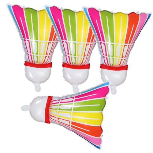 Hemobllo 4 Stück Badminton-Ballon dekorative Luftballons zum Geburtstag Party-Dekorationsballons Party Gefälligkeiten geburtstag luftballons dekoration Partygeschenk Sport Hemobllo 4 Stück Badminton-Ballon dekorative Luftballons zum Geburtstag Party-Dekorationsballons Party Gefälligkeiten geburtstag luftballons dekoration Partygeschenk Sport von Hemobllo