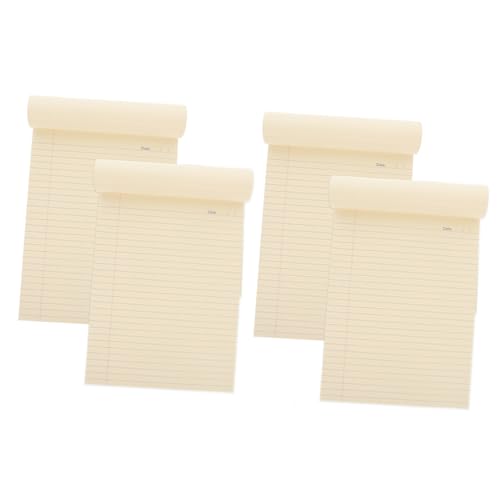 Hemobllo 4 Stück Handlicher Notizblock Liniert Teilig Tragbares Schreibblock mit Leicht Abreißbaren Blättern für Schüler Büro Reisen und Alltag Praktische Memo Pads mit Sauberer Hemobllo 4 Stück Handlicher Notizblock Liniert Teilig Tragbares Schreibblock mit Leicht Abreißbaren Blättern für Schüler Büro Reisen und Alltag Praktische Memo Pads mit Sauberer von Hemobllo