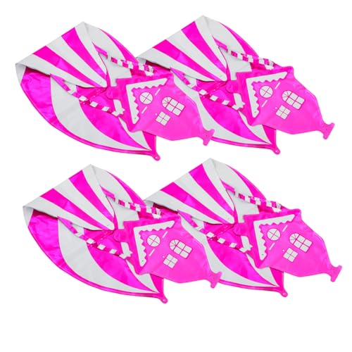 Hemobllo 4 Stück Heizballon Aufblasbares Heißluftballon- Heißluftballonfolie Heißluftballon Aluminiumballon Heißluftballon Für Party Heißluftballondekoration Aluminiumfolie Rosy von Hemobllo