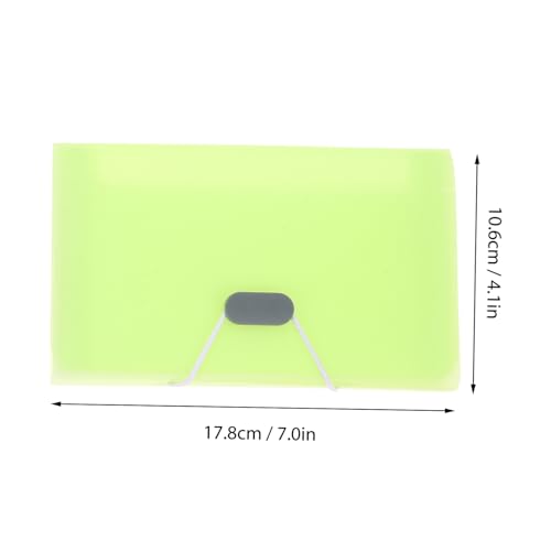 Hemobllo 4 Stück Kleine Fächermappe Farbige Mini Organizer für Belege Dokumente Geldscheine Tragbar Robustes für Büro Zuhause Reisen und Studenten Hemobllo 4 Stück Kleine Fächermappe Farbige Mini Organizer für Belege Dokumente Geldscheine Tragbar Robustes für Büro Zuhause Reisen und Studenten von Hemobllo