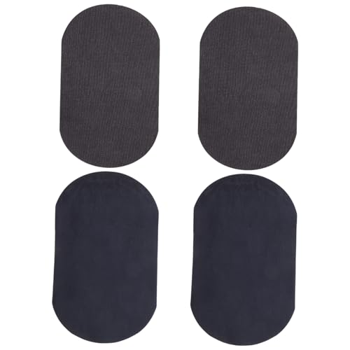Hemobllo 4 Stück Selbstklebende Bestickte Ellenbogen und Knie Patches Teiliges zum Aufbügeln und Aufnähen Strapazierfähige Reparatur und Dekorationsflicken für Pullover Jacken Jeans DIY von Hemobllo