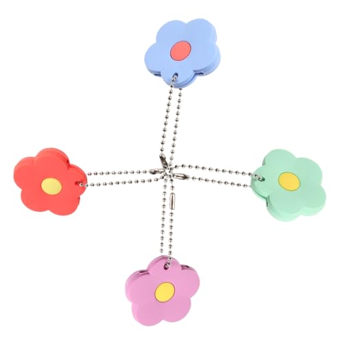 Hemobllo 4 Stück Teiliges Schlüsselhüllen Set aus Flexiblem PVC Bunte Schlüsselkappen mit Blumenmotiv Schutz und Kennzeichnung für Hausschlüssel Einfache Unterscheidung Langlebiger Hemobllo 4 Stück Teiliges Schlüsselhüllen Set aus Flexiblem PVC Bunte Schlüsselkappen mit Blumenmotiv Schutz und Kennzeichnung für Hausschlüssel Einfache Unterscheidung Langlebiger von Hemobllo