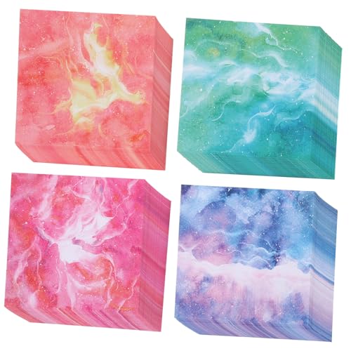 Hemobllo 400 Blatt Quadratisches Doppelseitiges Faltpapier Bastelpapier DIY Origami Papier Handarbeit Sternenhimmel Muster für Scrapbooking und Kunstprojekte Hemobllo 400 Blatt Quadratisches Doppelseitiges Faltpapier Bastelpapier DIY Origami Papier Handarbeit Sternenhimmel Muster für Scrapbooking und Kunstprojekte von Hemobllo