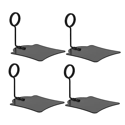 Hemobllo 4Stücke Metall Preisschildhalterklemme Teilig Stabiler Preisschildclip für Supermärkte Langlebig Rutschfeste Basis für Einzelhandel und Ausstellungen Vielseitig Einsetzbar von Hemobllo