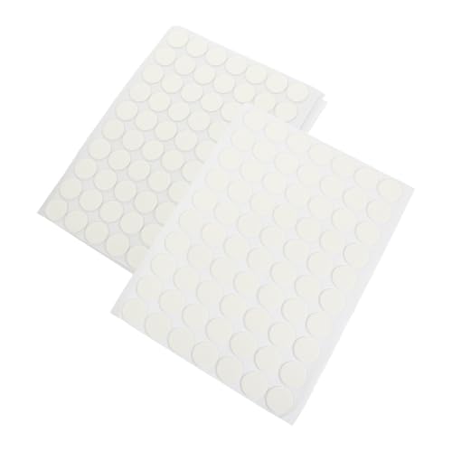 Hemobllo 5 Blätter Doppelseitiges Acryl Klebeband Rundpunkte Transparent Rückstandsfrei Abziehbar Stark Haftend Für Foto Wandsticker Papier Vielseitig Einsetzbar von Hemobllo