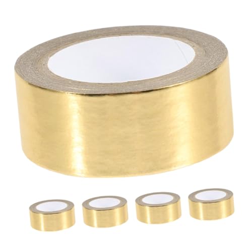 Hemobllo 5 Rollen Washi-tape-set, Dekoratives Klebeband Für Scrapbooking, Journaling, Geschenkverpackungen, Papierklebebandrollen Für Studenten Hemobllo 5 Rollen Washi-tape-set, Dekoratives Klebeband Für Scrapbooking, Journaling, Geschenkverpackungen, Papierklebebandrollen Für Studenten von Hemobllo