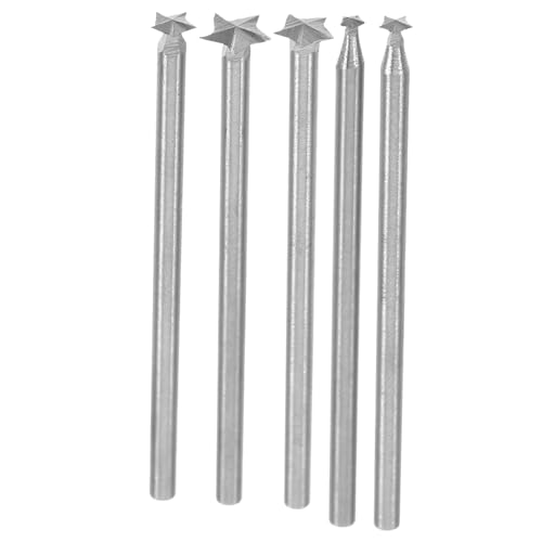 Hemobllo 5 Stück Austausch von Gravierwerkzeugen Stufenbohrer craftsman tools craftsman werkzeug elektrowerkzeug Elektrische Schnitzmesser Holzschnitzraspeln Kopf schnitzen Metall von Hemobllo