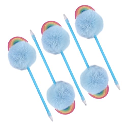 Hemobllo 5 Stück Bunte Pompom Kugelschreiber mit Ergonomischem Griff Weiche Plüschkugel Verspieltes Design für Schule Büro und für Schüler und Schreibfreunde Hemobllo 5 Stück Bunte Pompom Kugelschreiber mit Ergonomischem Griff Weiche Plüschkugel Verspieltes Design für Schule Büro und für Schüler und Schreibfreunde von Hemobllo