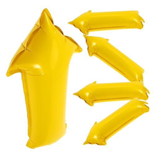 Hemobllo 5 Stück Folienballons Aufblasbar Leichtes Partydeko Set für Geburtstag Hochzeit Kreative Luftballon Deko für Türen Fenster Wände Hemobllo 5 Stück Folienballons Aufblasbar Leichtes Partydeko Set für Geburtstag Hochzeit Kreative Luftballon Deko für Türen Fenster Wände von Hemobllo