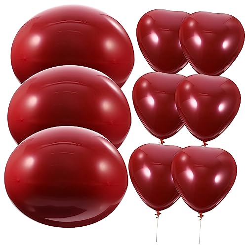 Hemobllo 50 Stück Ballon zum Valentinstag deckenverkleidung the wedding party valentines day wasserballon Herz Luftballons Hi Luftballons zum Valentinstag Hochzeit Latexballons Emulsion rot Hemobllo 50 Stück Ballon zum Valentinstag deckenverkleidung the wedding party valentines day wasserballon Herz Luftballons Hi Luftballons zum Valentinstag Hochzeit Latexballons Emulsion rot von Hemobllo