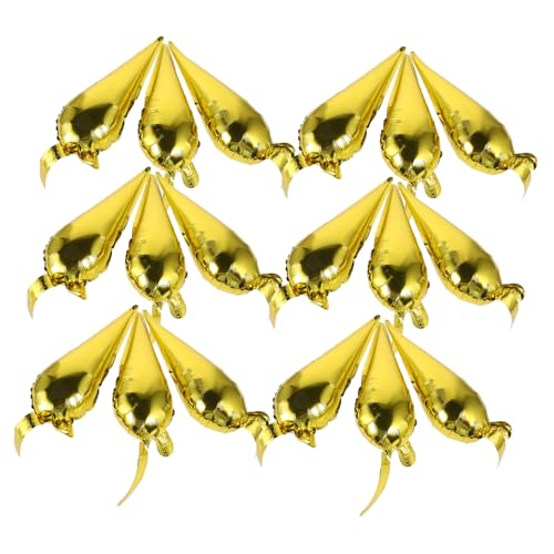 Hemobllo 50 Stück Große Gold Folienballons Sternförmige Aluminium Partydekoration Luftballons für Geburtstag Hochzeit Babyparty und Abschlussfeier Hemobllo 50 Stück Große Gold Folienballons Sternförmige Aluminium Partydekoration Luftballons für Geburtstag Hochzeit Babyparty und Abschlussfeier von Hemobllo