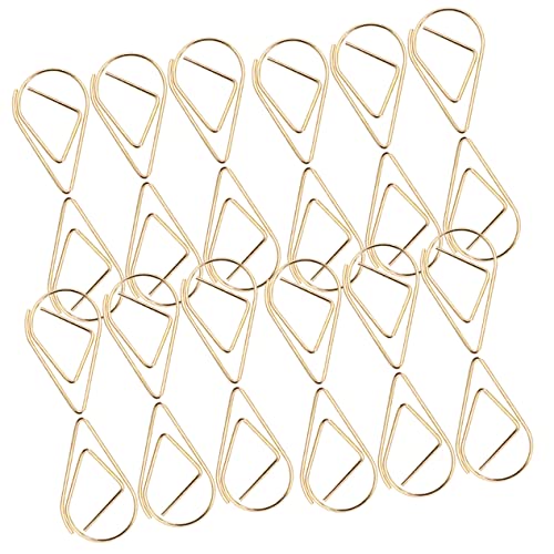 Hemobllo 50 Stück Kleine Metall Büroklammern Goldfarbene Dekorative Paperclips für Notizen Fotos Briefe Langlebige Praktische Büroklammern aus Robustem Metall Hemobllo 50 Stück Kleine Metall Büroklammern Goldfarbene Dekorative Paperclips für Notizen Fotos Briefe Langlebige Praktische Büroklammern aus Robustem Metall von Hemobllo