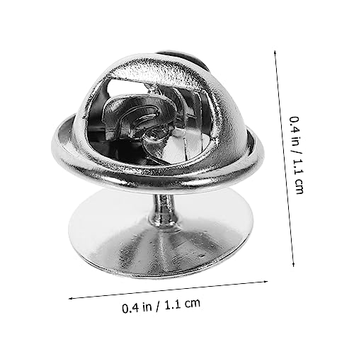Hemobllo 50 Stück Krawattennadel Verschluss Sicherungsstifte Silber Butterfly Clutch Rückseiten ohne Werkzeug für Anstecknadeln Namensschilder DIY Bastelarbeiten Ersatzteile Hemobllo 50 Stück Krawattennadel Verschluss Sicherungsstifte Silber Butterfly Clutch Rückseiten ohne Werkzeug für Anstecknadeln Namensschilder DIY Bastelarbeiten Ersatzteile von Hemobllo