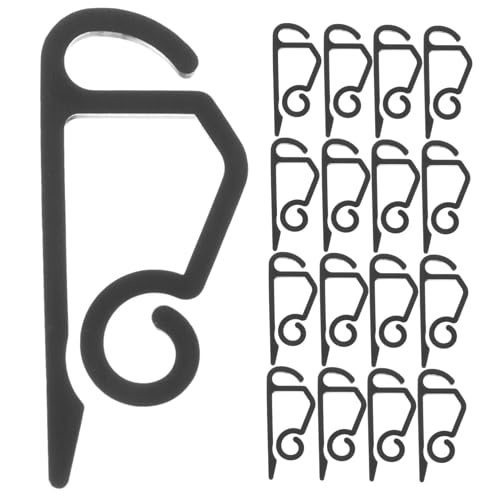 Hemobllo 50 Stück Licht Dachrinnen Clips Außenbefestigte Clips für Lichterketten Starke Halterung für Weihnachtsbeleuchtung Einfache Werkzeugfreie Kompatibel mit LED Lichterketten von Hemobllo