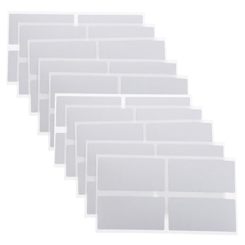 Hemobllo 50 Stück Scratch Off Sticker Silber Rechteckig Selbstklebend Kratzbare Beschichtung Aufkleber für Gewinnspiele DIY Spielkarten Geburtstags und Partydekoration Hemobllo 50 Stück Scratch Off Sticker Silber Rechteckig Selbstklebend Kratzbare Beschichtung Aufkleber für Gewinnspiele DIY Spielkarten Geburtstags und Partydekoration von Hemobllo