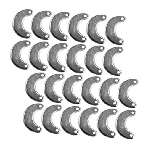 Hemobllo 50 Stück Teiliges Metall Hardware Backing Clips für Bilderrahmen Langlebige Leicht zu Installierende Rückwand Befestiger Geeignet für Foto Kunst und Handwerksrahmen Silberfarbene von Hemobllo