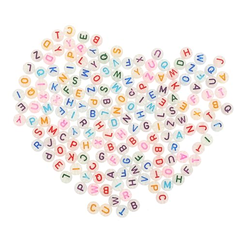 Hemobllo 500 Stück Leuchtende Acrylperlen Bunte DIY Schmuckperlen mit Glatter Oberfläche für Armbänder und Halsketten Leichte Bastelperlen zum Schmuckherstellen Geeignet für Männer und von Hemobllo