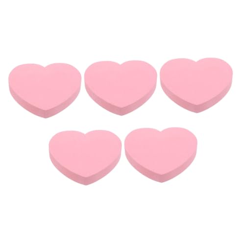 Hemobllo 500Blätter Rosa Herzförmige Haftnotizen Süße Selbstklebende Memo Pads für Büro Schule und Zuhause für Nachrichten Erinnerungen und Organisation Hemobllo 500Blätter Rosa Herzförmige Haftnotizen Süße Selbstklebende Memo Pads für Büro Schule und Zuhause für Nachrichten Erinnerungen und Organisation von Hemobllo