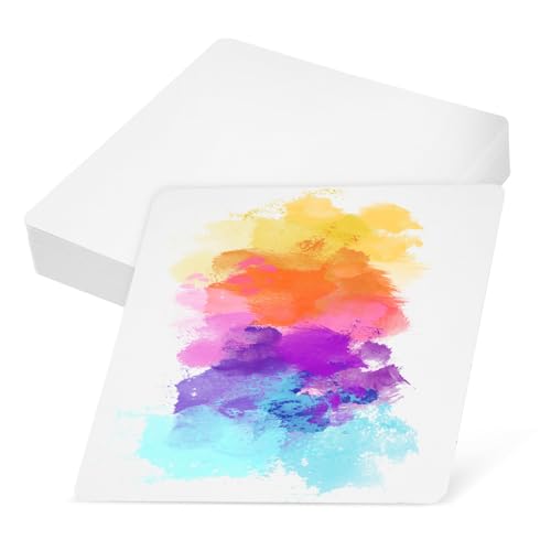 Hemobllo 50Stücke Aquarellpapier Quadratisch Reißfestes Weißes Malpapier für Klassenzimmer und Kreative Projekte Starke Farbaufnahme Aquarellmalerei Hemobllo 50Stücke Aquarellpapier Quadratisch Reißfestes Weißes Malpapier für Klassenzimmer und Kreative Projekte Starke Farbaufnahme Aquarellmalerei von Hemobllo