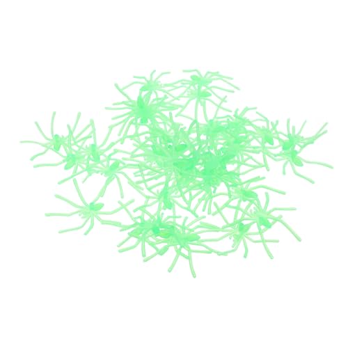 Hemobllo 50Stücke Dunkeln Leuchtende Spinnen Gruselige Halloween Dekoration Realistische Simulation von Spinnen Kreative Streichideen und Schaurige Partys Vielseitig Hemobllo 50Stücke Dunkeln Leuchtende Spinnen Gruselige Halloween Dekoration Realistische Simulation von Spinnen Kreative Streichideen und Schaurige Partys Vielseitig von Hemobllo