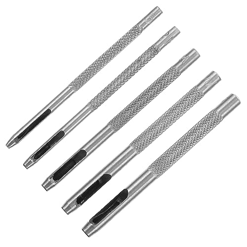 Hemobllo 5Stücke Teiliges Lederwerkzeugset Hohlstanzer Für Präzise Lochungen Für DIY Projekte Handlich Und Langlebig Mit Schneidkanten Und Robustem Design Hemobllo 5Stücke Teiliges Lederwerkzeugset Hohlstanzer Für Präzise Lochungen Für DIY Projekte Handlich Und Langlebig Mit Schneidkanten Und Robustem Design von Hemobllo