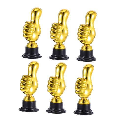 Hemobllo 6 Stück Ehrentroht Daumen hoch Auszeichnung Trophäen Gefällige Partei für Erwachsene Trophäen für Erwachsene Daumen hoch Trophäe Plastik Golden Wiederverwendbar Hemobllo 6 Stück Ehrentroht Daumen hoch Auszeichnung Trophäen Gefällige Partei für Erwachsene Trophäen für Erwachsene Daumen hoch Trophäe Plastik Golden Wiederverwendbar von Hemobllo