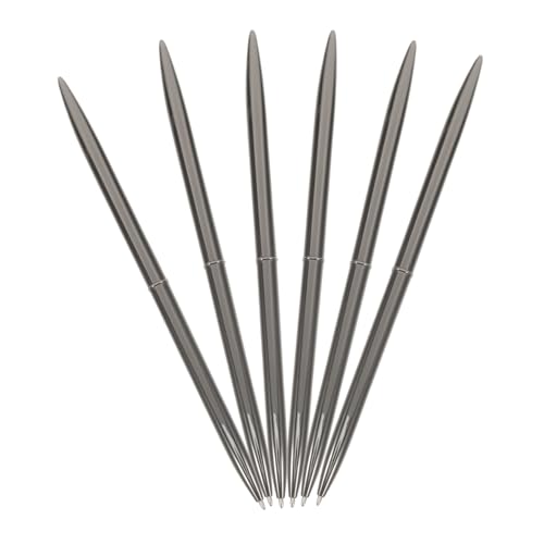 Hemobllo 6 Stück Elegante Metall Kugelschreiber Leichtes Schreibgerät mit Retractable Spitze Nachfüllbar Tragbar für Business Büro Hochzeit und Professionelles Design Hemobllo 6 Stück Elegante Metall Kugelschreiber Leichtes Schreibgerät mit Retractable Spitze Nachfüllbar Tragbar für Business Büro Hochzeit und Professionelles Design von Hemobllo