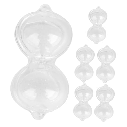 Hemobllo 6 Stück Mini -sandglas Cartoon-timer Kreative Sandglas Timer Für Den Unterricht Süßer Küchentimer Alte Sanduhr Zeitschaltuhr Für Süße Küchentimer Sanduhr- Plastik Weiß Hemobllo 6 Stück Mini -sandglas Cartoon-timer Kreative Sandglas Timer Für Den Unterricht Süßer Küchentimer Alte Sanduhr Zeitschaltuhr Für Süße Küchentimer Sanduhr- Plastik Weiß von Hemobllo