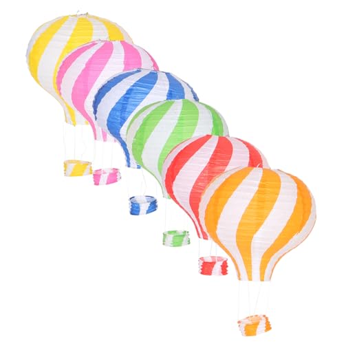 Hemobllo 6 Stück Teiliges Faltbares Papierlaternen Bunte Heiße Dekoration für Hochzeit Geburtstag Verlobung Weihnachtsfeier Raumdekoration Wiederverwendbar Hemobllo 6 Stück Teiliges Faltbares Papierlaternen Bunte Heiße Dekoration für Hochzeit Geburtstag Verlobung Weihnachtsfeier Raumdekoration Wiederverwendbar von Hemobllo