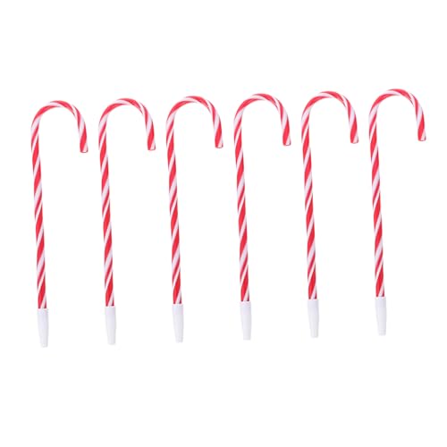 Hemobllo 6 Stück Weihnachts Zuckerstangen Kugelschreiber Leichte Stifte für Schüler Weihnachtsgeschenke Kreative Schreibwaren für Schule und Party Hemobllo 6 Stück Weihnachts Zuckerstangen Kugelschreiber Leichte Stifte für Schüler Weihnachtsgeschenke Kreative Schreibwaren für Schule und Party von Hemobllo