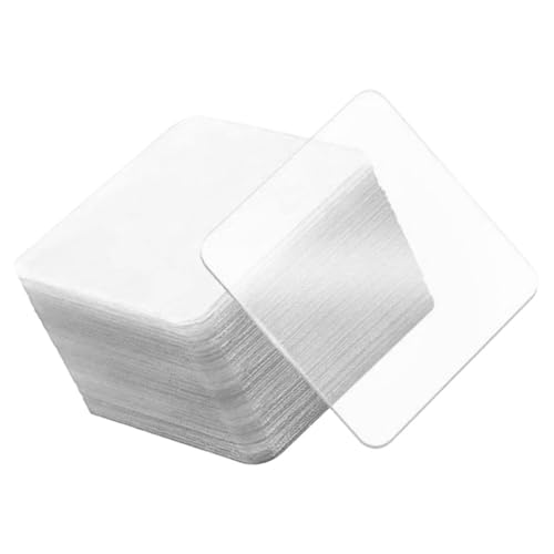 Hemobllo 60Stücke Doppelseitiges Klebeband Ablösbar und Transparent Vielseitige Klebepads für Glatte Oberflächen für Bilderrahmen DIY Projekte Rückstände von Hemobllo