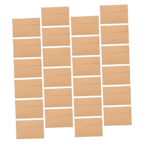 Hemobllo 60Stücke Selbstklebende Einladungsumschläge Kraftpapierumschläge für Hochzeitseinladungen Partykarten Briefpapierhüllen Versandumschläge von Hemobllo