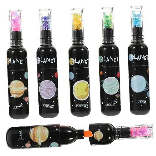 Hemobllo 6Stücke Kawaii Planet Highlighter Stifte Farbenfrohe Marker für Schule und Kreative Projekte mit Einzigartigem Cartoon Design und Leuchtenden Hemobllo 6Stücke Kawaii Planet Highlighter Stifte Farbenfrohe Marker für Schule und Kreative Projekte mit Einzigartigem Cartoon Design und Leuchtenden von Hemobllo