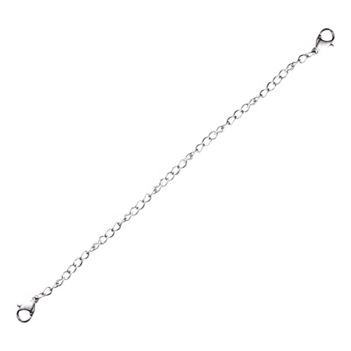 Hemobllo 6Stücke Teiliges Lobster Claw Kette mit Verschlussschnallen Schmuckverlängerungen für DIY Schmuckherstellung von Hemobllo