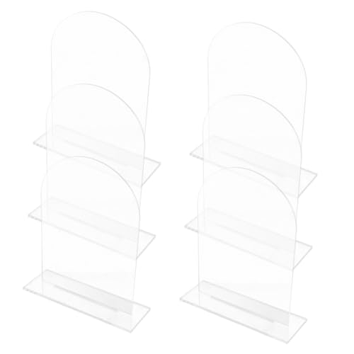 Hemobllo 6Stücke Tischschild Aus Dekorative Blanko Tischnummernschilder Für Hochzeiten Partys Für Beschriftungen Und Kreative Tischdekoration von Hemobllo