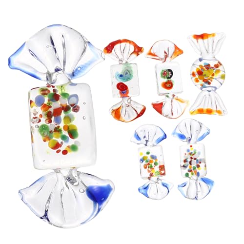 Hemobllo 6stücke Teiliges Süßigkeiten Ornamente Für Stilvolle Wohnkultur Bunte Tischdekoration Für Schlafzimmer Und Büro Hemobllo 6stücke Teiliges Süßigkeiten Ornamente Für Stilvolle Wohnkultur Bunte Tischdekoration Für Schlafzimmer Und Büro von Hemobllo