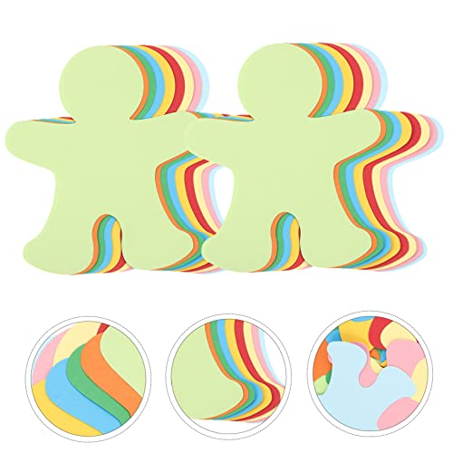 Hemobllo 72 Stück Teiliges Buntes Papierschnitt Dekorationsset Filigrane Papierfiguren für DIY Bastelprojekte Kindergarten und Schulwandgestaltung Kreative Ausschnitte für Spielzimmer und von Hemobllo