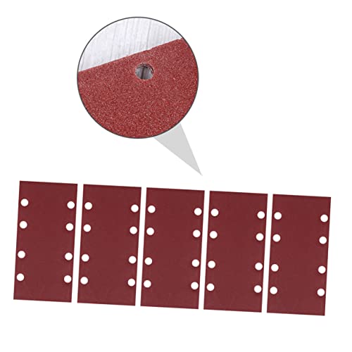 Hemobllo 8 Loch rotes Schleifpapier Schleifpads Schleifpapier mit hoher Körnung Ersatz kunststoffringe handwerkzeug Polierpads zum Schleifen von Papier Schleifpapier zum Polieren von Metall Hemobllo 8 Loch rotes Schleifpapier Schleifpads Schleifpapier mit hoher Körnung Ersatz kunststoffringe handwerkzeug Polierpads zum Schleifen von Papier Schleifpapier zum Polieren von Metall von Hemobllo