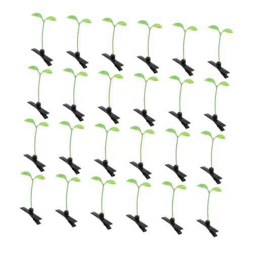Hemobllo 80 Stück Sojasprossen Haarnadel Lustige Stirnband-Haarnadel Pflanzenhaarclip Blatthaarklammern Sprossenclips Pflanzenhaarspangen Bohnensprossen-Stirnband Metall Light Green Hemobllo 80 Stück Sojasprossen Haarnadel Lustige Stirnband-Haarnadel Pflanzenhaarclip Blatthaarklammern Sprossenclips Pflanzenhaarspangen Bohnensprossen-Stirnband Metall Light Green von Hemobllo