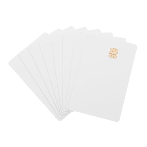 Hemobllo 8Stücke PVC Kartenrohlinge für Ausweise Kompatibel mit Tintenstrahldruckern Sichere Datenübertragung für Zugangskontrollsysteme und Gestaltung Hemobllo 8Stücke PVC Kartenrohlinge für Ausweise Kompatibel mit Tintenstrahldruckern Sichere Datenübertragung für Zugangskontrollsysteme und Gestaltung von Hemobllo