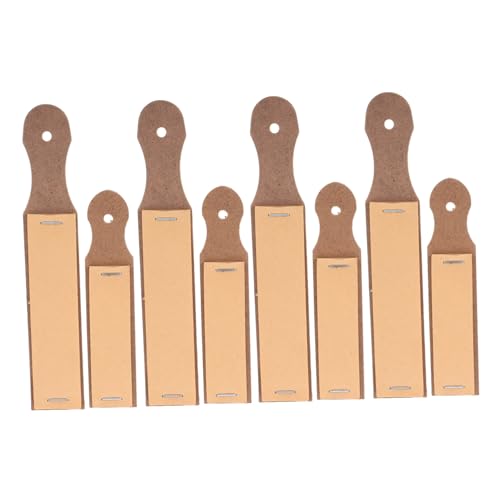 Hemobllo 8Stücke Zeichenutensilien Schleifpapier Bleistiftboard für Künstler Skizzenzubehör Leicht und Tragbar Sicherer Metallspitzer von Hemobllo