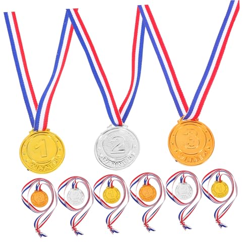 Hemobllo 9 Stücke Medaillen Für Masse Medaillen Fußball-medaillen Medaillen Für in Großen Mengen Sportpreismedaille Medaillen Für Auszeichnungen Hängende Medaille Pp von Hemobllo
