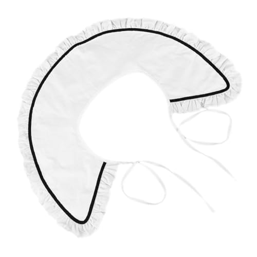 Hemobllo Abnehmbarer Damen Fake Collar Krageneinsatz Weicher Blusenkragen Vielseitiger Einsatz für Pullover und Hemdblusen Stilvolle ohne Ärmel Bequem und Pflegeleicht Hemobllo Abnehmbarer Damen Fake Collar Krageneinsatz Weicher Blusenkragen Vielseitiger Einsatz für Pullover und Hemdblusen Stilvolle ohne Ärmel Bequem und Pflegeleicht von Hemobllo